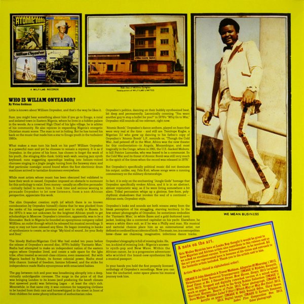 William Onyeabor - Who Is William Onyeabor? | Luaka Bop (6 80899 0079-1-7) - 2