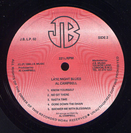 ladda ner album Al Campbell - Late Night Blues