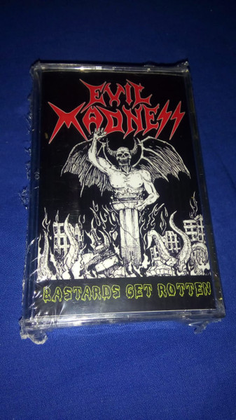 Evil Madness – Bastards Get Rotten (2018, Cassette) - Discogs