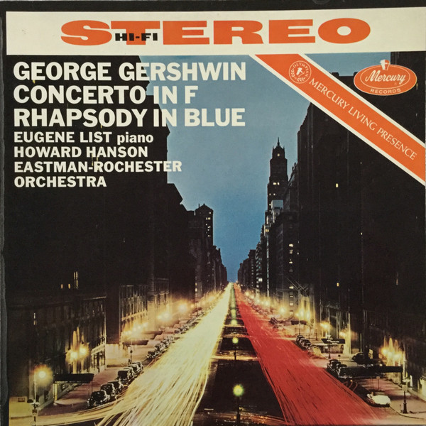 George Gershwin Concerto in F-Mercury Reel to Reel Pre-Recorded Tape