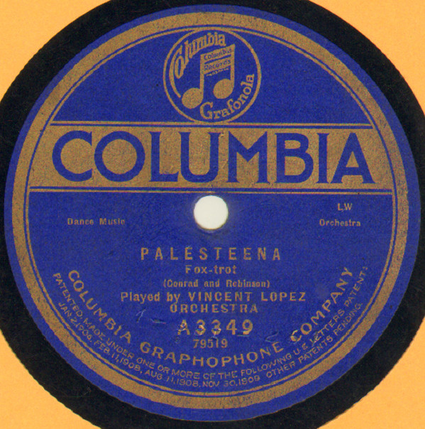 last ned album Vincent Lopez Orchestra - Palesteena Caresses