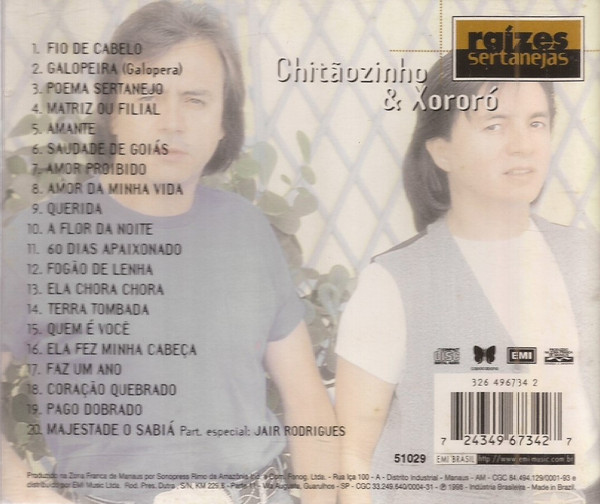 ladda ner album Chitãozinho & Xororó - Raízes Sertanejas