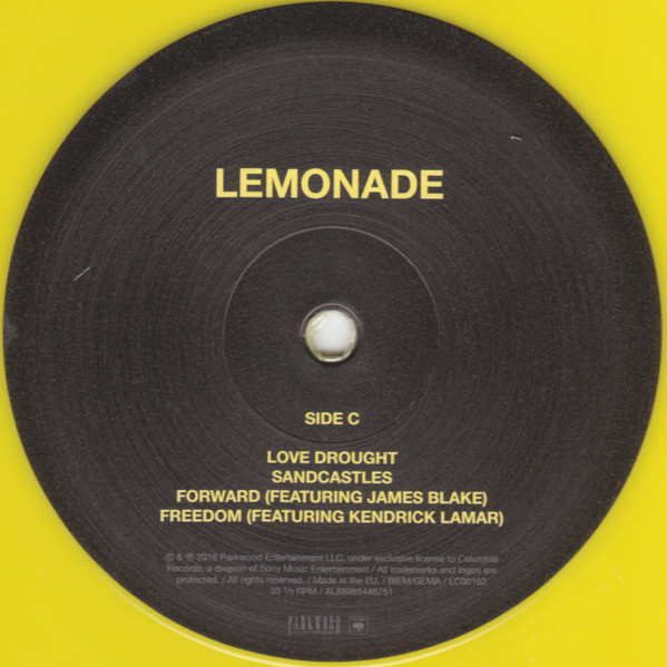  Beyonce: Lemonade (180g, Colored Vinyl) Vinyl 2LP: CDs y Vinilo