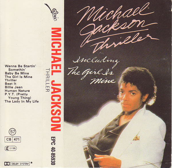 Michael Jackson Thriller 1982 Cassette Discogs