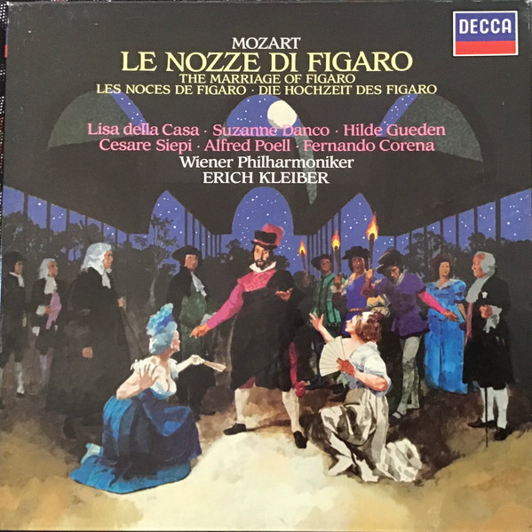 Mozart, Vienna Philharmonic Orchestra, Kleiber, Hilde Gueden, Lisa