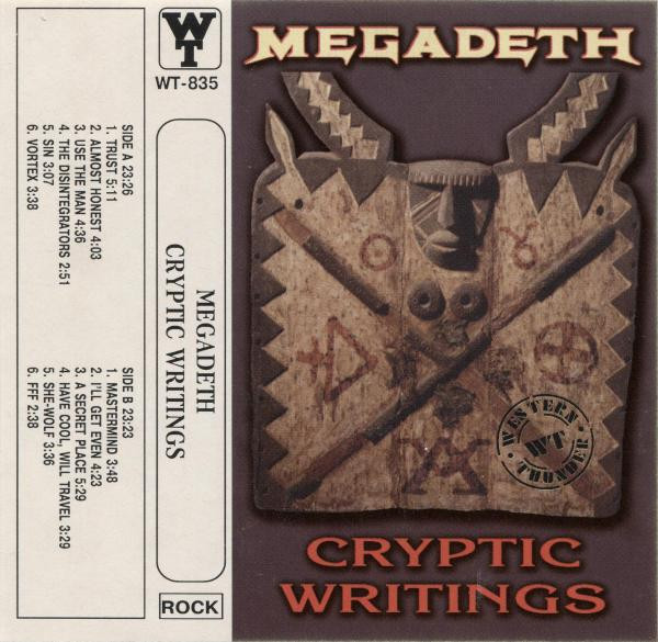 Megadeth - Cryptic Writings, Releases