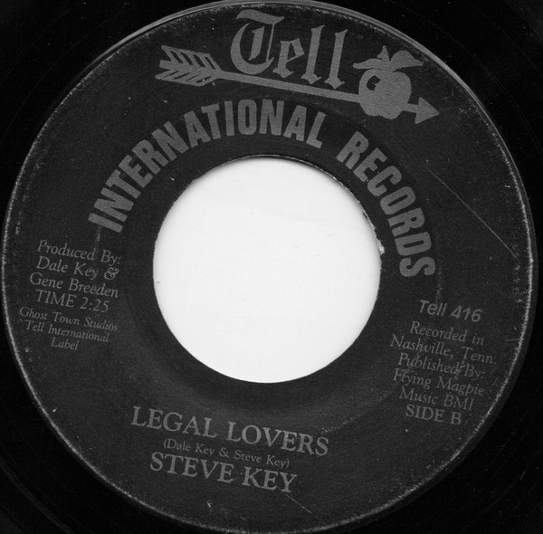 last ned album Steve Key - Paint Me A Blue Lonesome Legal Lovers