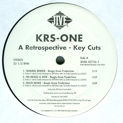 baixar álbum KRSOne - A Retrospective Key Cuts