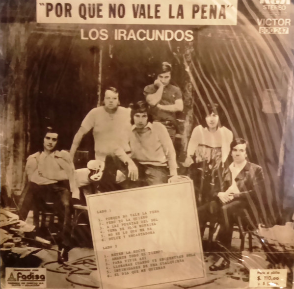 baixar álbum Los Iracundos - Por Que No Vale la Pena