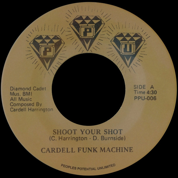 last ned album Cardell Funk Machine - Shoot Your Shot Its All Over