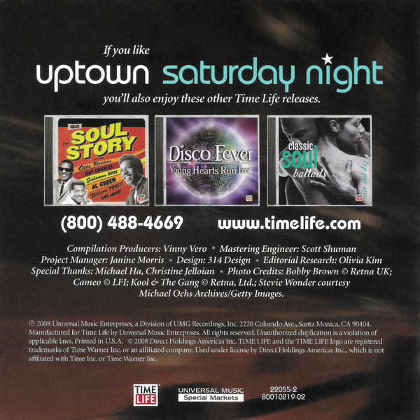 last ned album Various - Uptown Saturday Night Back And Forth