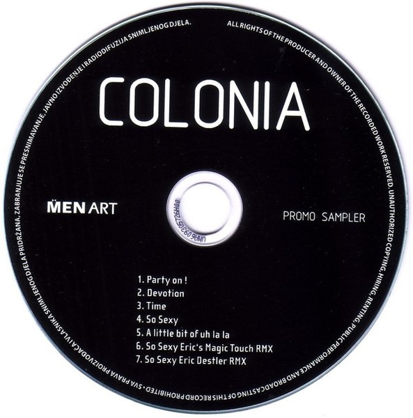 last ned album Colonia - Promo Sampler