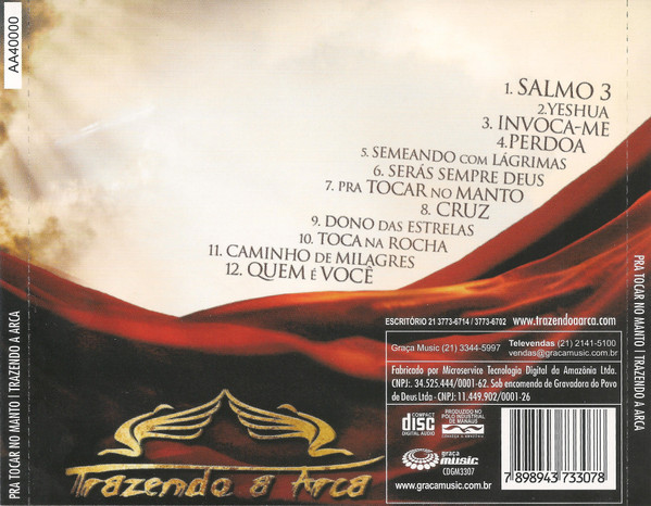 lataa albumi Download Trazendo A Arca - Pra Tocar No Manto album