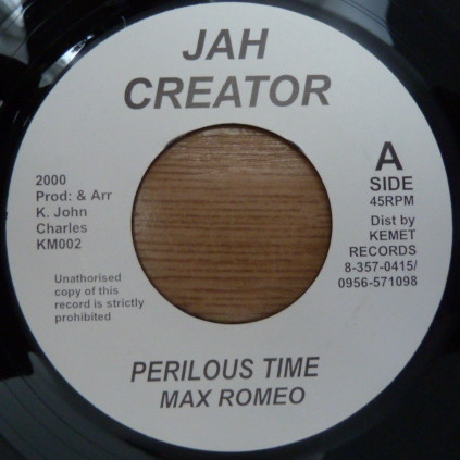 Max Romeo – Perilous Time (2000, Vinyl) - Discogs