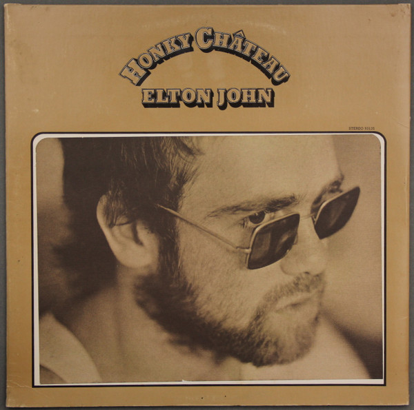 Elton John – Honky Château (1972, Gloversville Pressing, Envelope 