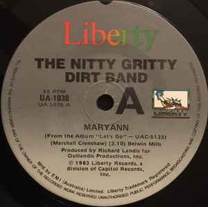 Nitty Gritty Dirt Band - Maryann / Let's Go album cover