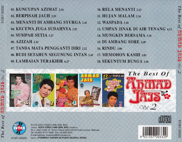 descargar álbum Ahmad Jais - The Best Of Ahmad Jais Vol 2
