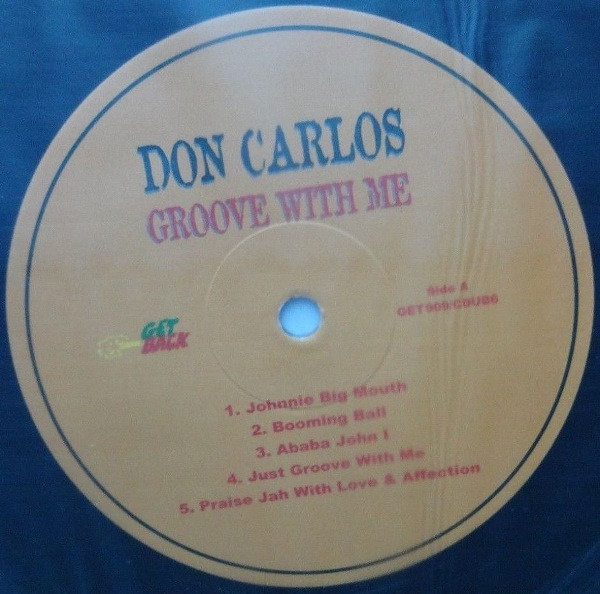 descargar álbum Don Carlos - Groove With Me