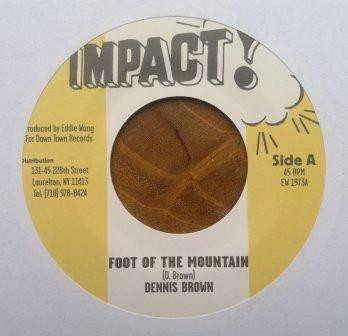 Dennis Brown – At The Foot Of The Mountain (Vinyl) - Discogs