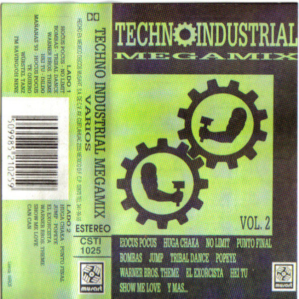 Techno Industrial Megamix Vol. 2 (1993, Cassette) - Discogs