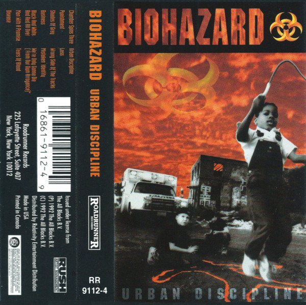 Biohazard – Urban Discipline (1992, Cassette) - Discogs