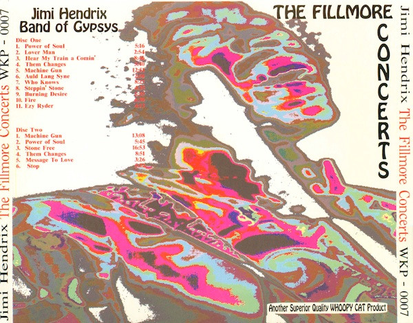 télécharger l'album Jimi Hendrix Band Of Gypsys - The Fillmore Concerts