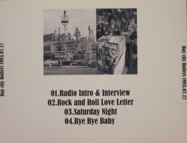 baixar álbum Bay City Rollers - Bad Kreuznach GerOldie Festival 19830717