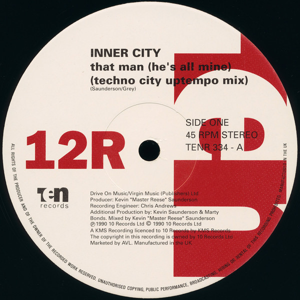 descargar álbum Inner City - That Man Hes All Mine Remix