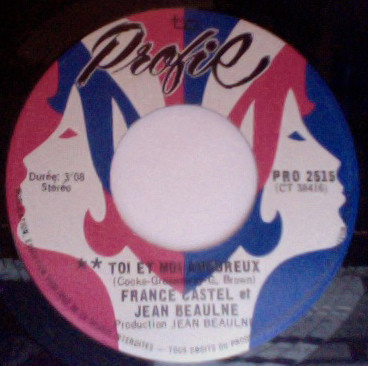 France Castel Toi Et Moi Amoureux 1972 Vinyl Discogs