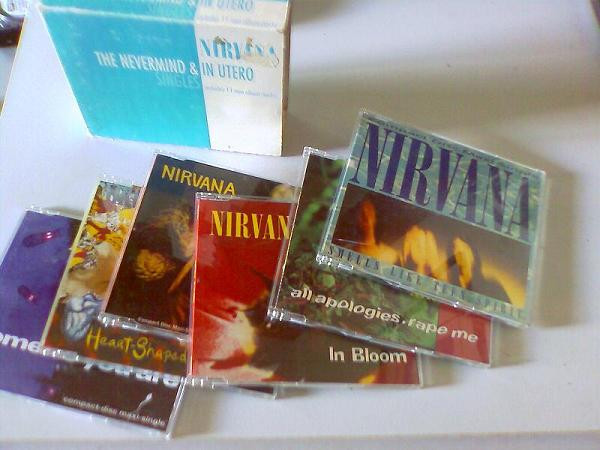 Nirvana – Singles (1995, CD) - Discogs