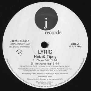 Lyric (4) - Hot & Tipsy album cover