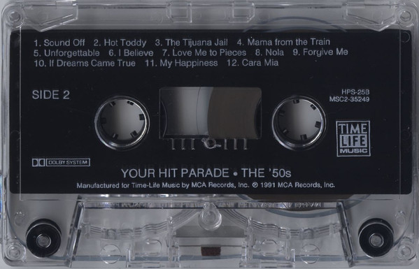 Various - Your Hit Parade - The '50s | Time Life Music (HPS-25) - 4