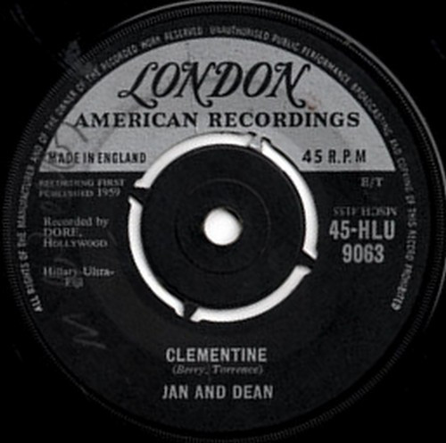 Jan & Dean – Clementine (1959, Vinyl) - Discogs