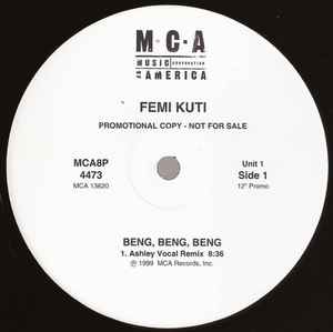 Femi Kuti - Beng, Beng, Beng album cover