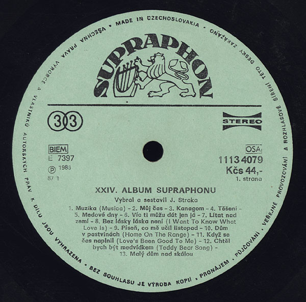 last ned album Various - XXIV Album Supraphonu