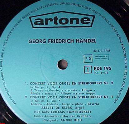 baixar álbum Georg Friedrich Händel Albert De Klerk, Het Amsterdams Kamerorkest, Andre Rieu - Orgelconcerten Bes GrT Opus 4 Nr 2 G KlT Opus 4 Nr 3 Bes GrT Opus 7 Nr 1 G KlT Opus 7 Nr 5