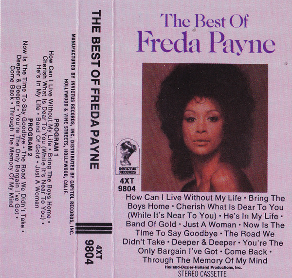 Freda Payne – The Best Of (1972, Cassette) - Discogs