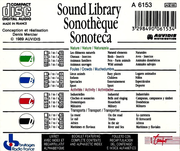 télécharger l'album Denis Mercier - Sound Library Sonothèque Sonoteca