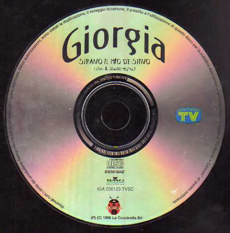 Giorgia – Strano Il Mio Destino (Live & Studio 95/96) (2005, CD) - Discogs