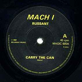 Russant - Carry The Can album cover