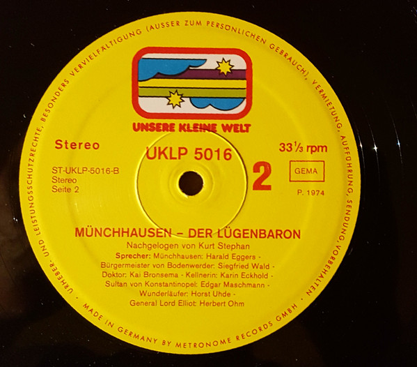 Album herunterladen Kurt Stephan - Münchhausen Der Lügenbaron
