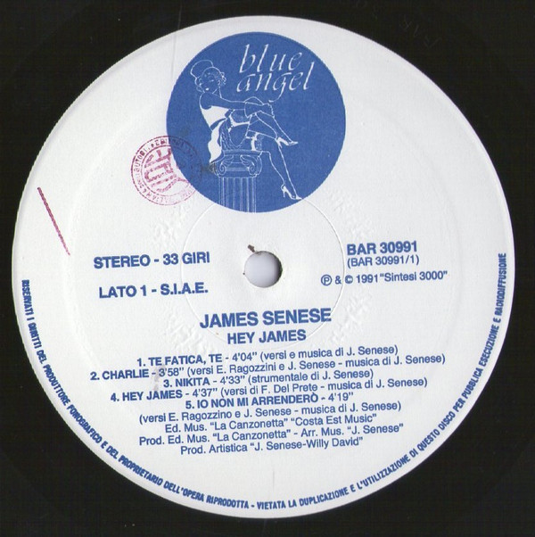 baixar álbum James Senese - Hey James