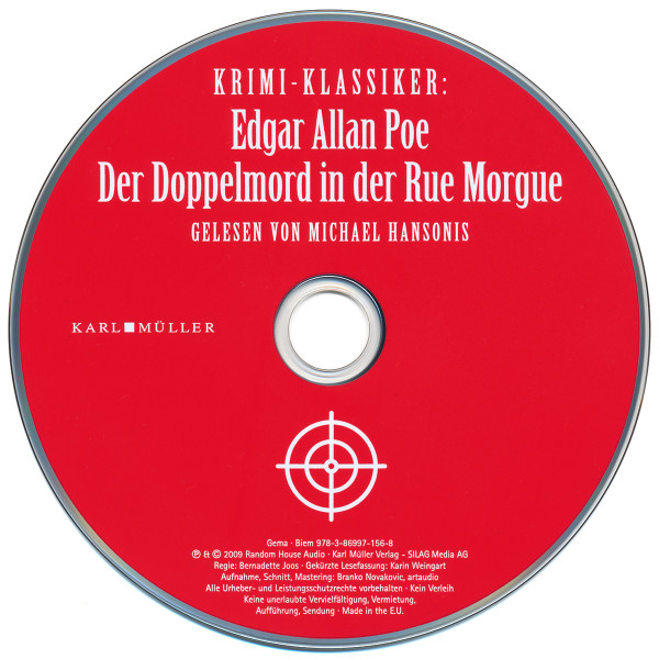 baixar álbum Edgar Allan Poe - Der Doppelmord In Der Rue Morgue