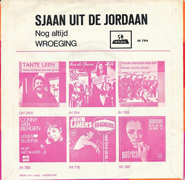 ladda ner album Sjaan Uit De Jordaan - Nog Altijd Wroeging