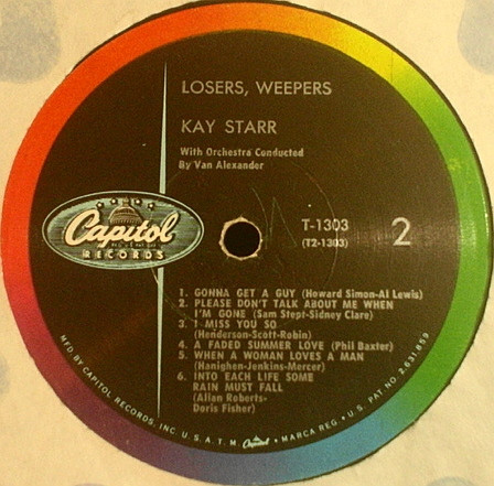 last ned album Kay Starr - Losers Weepers