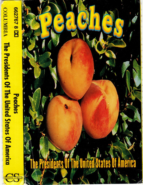 The Presidents of the United States of America Peaches Lyrics Greeting  Card for Sale by NoizeandLight