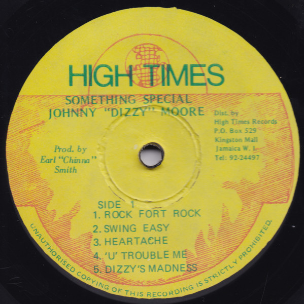 baixar álbum Johnny Dizzy Moore - Something Special