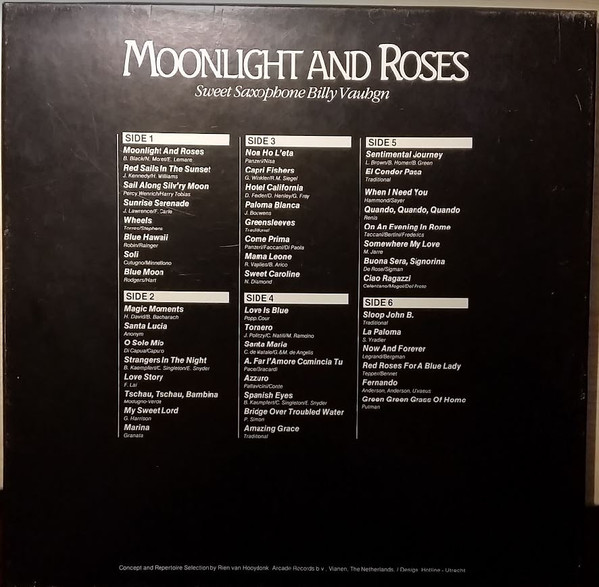 Album herunterladen Billy Vaughn - Moonlight And Roses