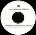Cover of You Don't Know - (Remixes), 1999, CDr