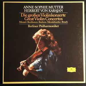 Anne-Sophie Mutter - Die Großen Violinkonzerte - Great Violin Concertos album cover